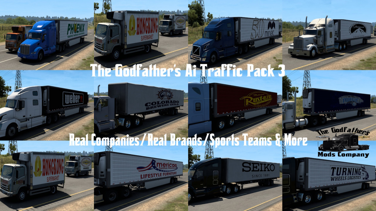 The Godfather's ATS Ai Traffic Pack 3